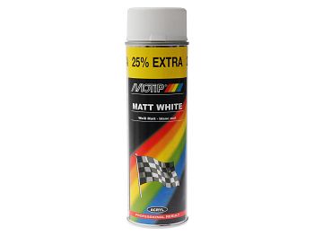 Spray paint - MoTip, matt white