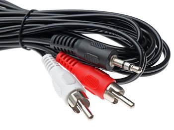 Kabel - MiniJack til 2x Phono