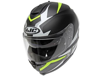 Helmet - HJC C70 Troky, black / fluo yellow