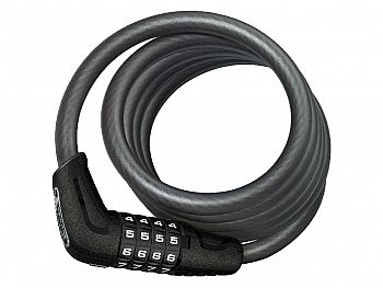 Abus 5510 Numero Combo Spiral Lock, 180cm