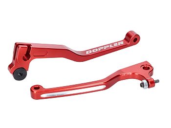 Brake and clutch lever - Doppler, red