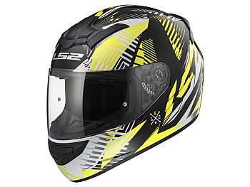 Helmet - LS2 FF352 Rookie Infinite, yellow, x-small