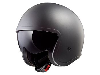 Helmet - LS2 OF599 Spitfire Single Mono, matt titanium