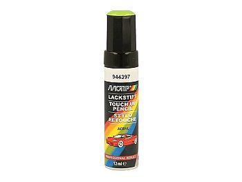 Lacquer stick - MoTip Pro touch up lacquer stick with brush, lime green - 12ml