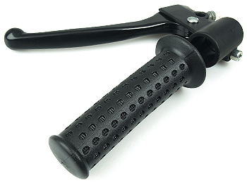 Brake lever with holder, left - original