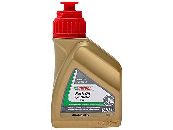 Fork oil - Castrol 5W synthetic 500ml