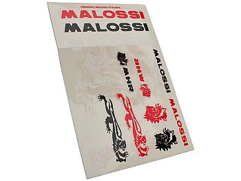 Stickerark - Malossi Color stickersæt - 11x16,8cm