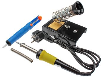 Soldering iron with accessories - Motoforce