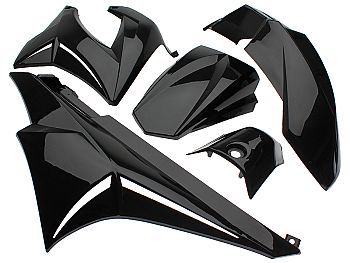Shield set - Black, 7 parts - TNT