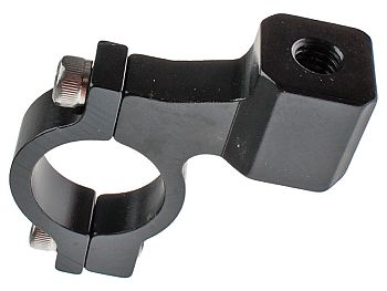 Mirror holder for handlebars - universal - black