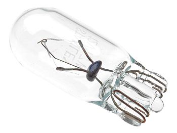 Bulb for speedometer - T10 12V, 1.7W - original