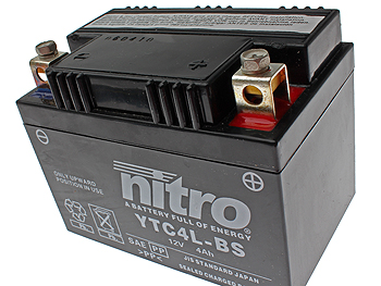 Battery - Nitro GEL 12V 4Ah NT4L-BS