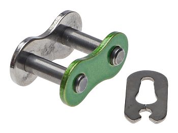 Chain - Stage6 master link 420, anodised green