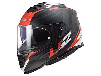 * DEMO * Helmet - LS2 FF800 Storm Nerve, matt black / red / white, medium