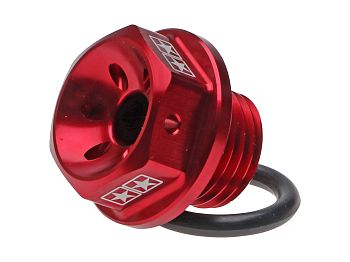 Gear oil screw - Stage6, red