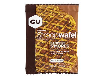 GU Energy Campfire S'Mores Syrup Waffle, 30gr