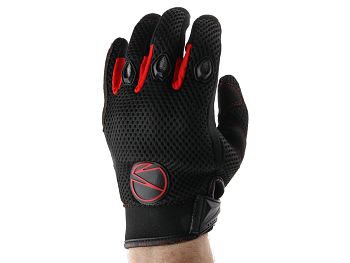 Handsker - Steev MX V2 - sort/rød