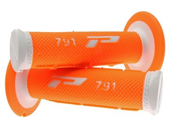 Håndtag - Progrip 791 - hvid/neon orange