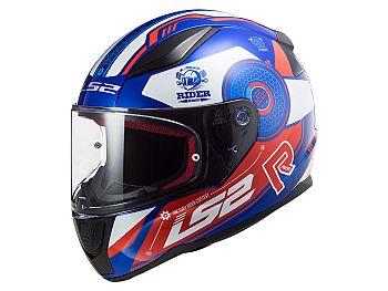 Helmet - LS2 FF353 Rapid Stratus, blue / red