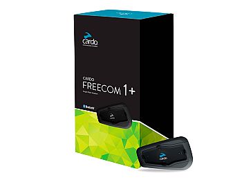 Cardo FREECOM 2 Plus 2-Wege-Bluetooth-Kommunikationssystem mit HD-Audio für Fahrer zum Fahrer Einzelpackung