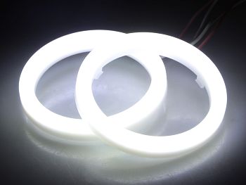 LED rings - HI:PE Angel eyes - 72mm, white