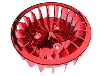 Oversize fan wheel for ignition, red