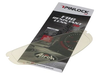 Pinlock Antifog insert for Airoh Phantom / Phantom S