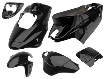 Shield set - Black, 6 parts