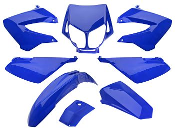 Shield set - Blue, 8 parts - Zoot