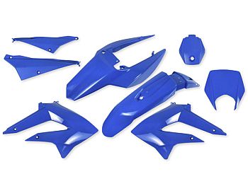 Shield set - Blue, 8 parts
