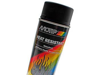 Spray paint - MoTip Black Heat resistant - 800º
