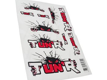 Sticker sheet - TunR - 30X21cm