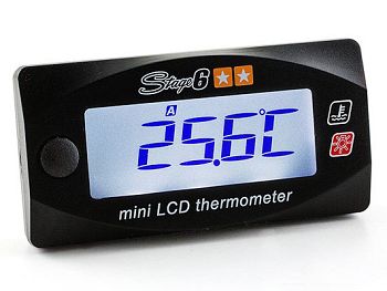Temperature gauge - Stage6 MkII Mini, black