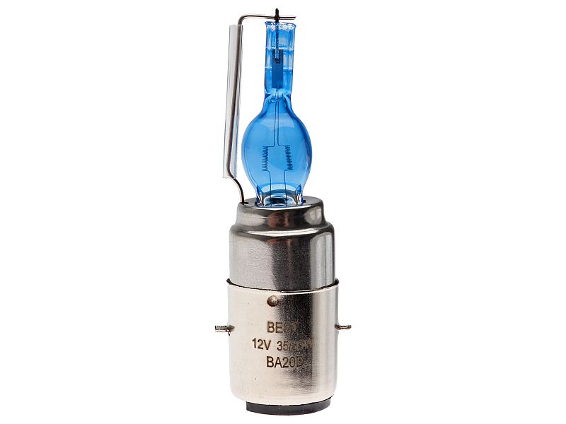 12v 35/35w BA20D Choose Blue or Clear Halogen Headlight Bulb